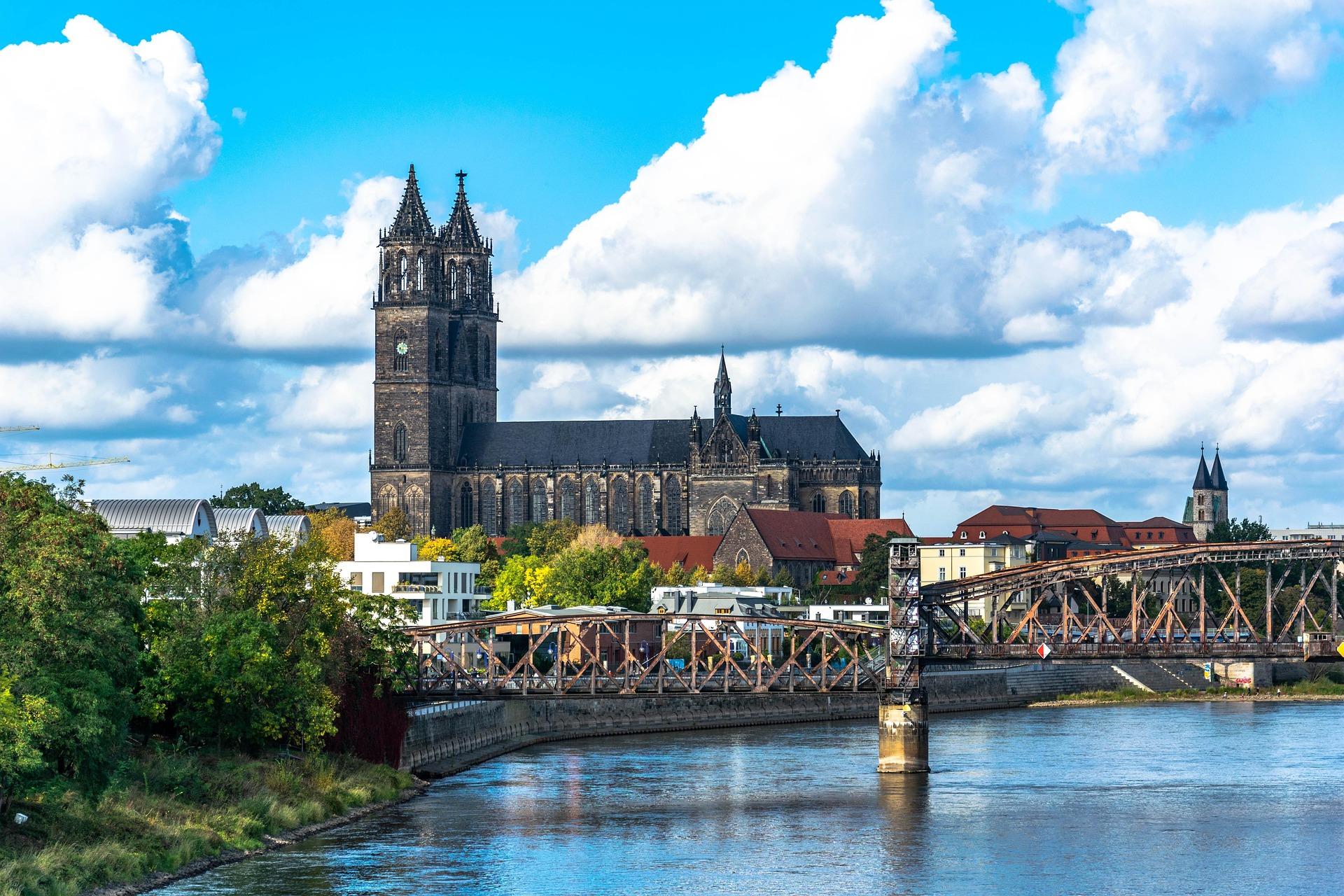 Magdeburg Skyline